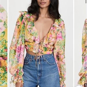 For Love & Lemon Nina Top